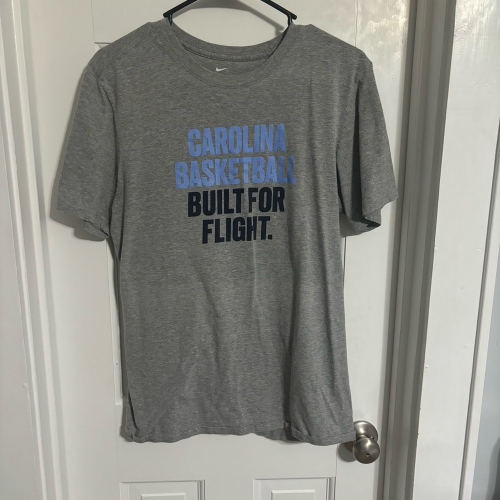 Nike Gray Carolina Basketball T-Shirt